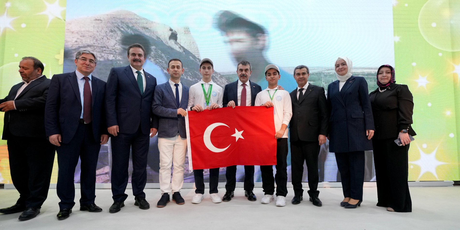 MINISTER TEKİN ATTENDS THE AWARD CEREMONY OF THE 2ND INTERNATIONAL MATHEMATICAL OLYMPIAD IN TURKMENISTAN
